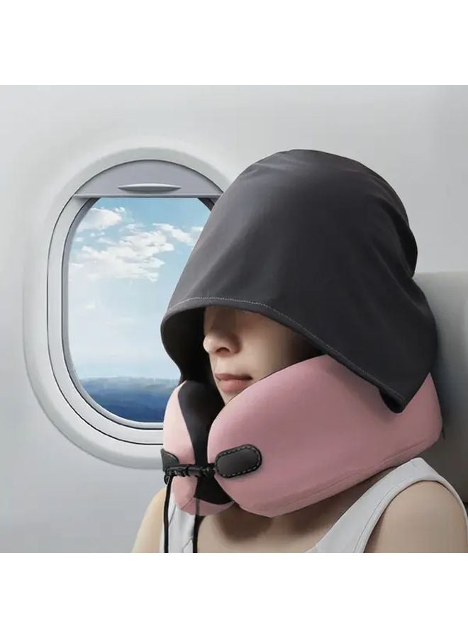 Blue Third Generation Neck Protection U Pillow Travel Essential for Long Flights - Image 3